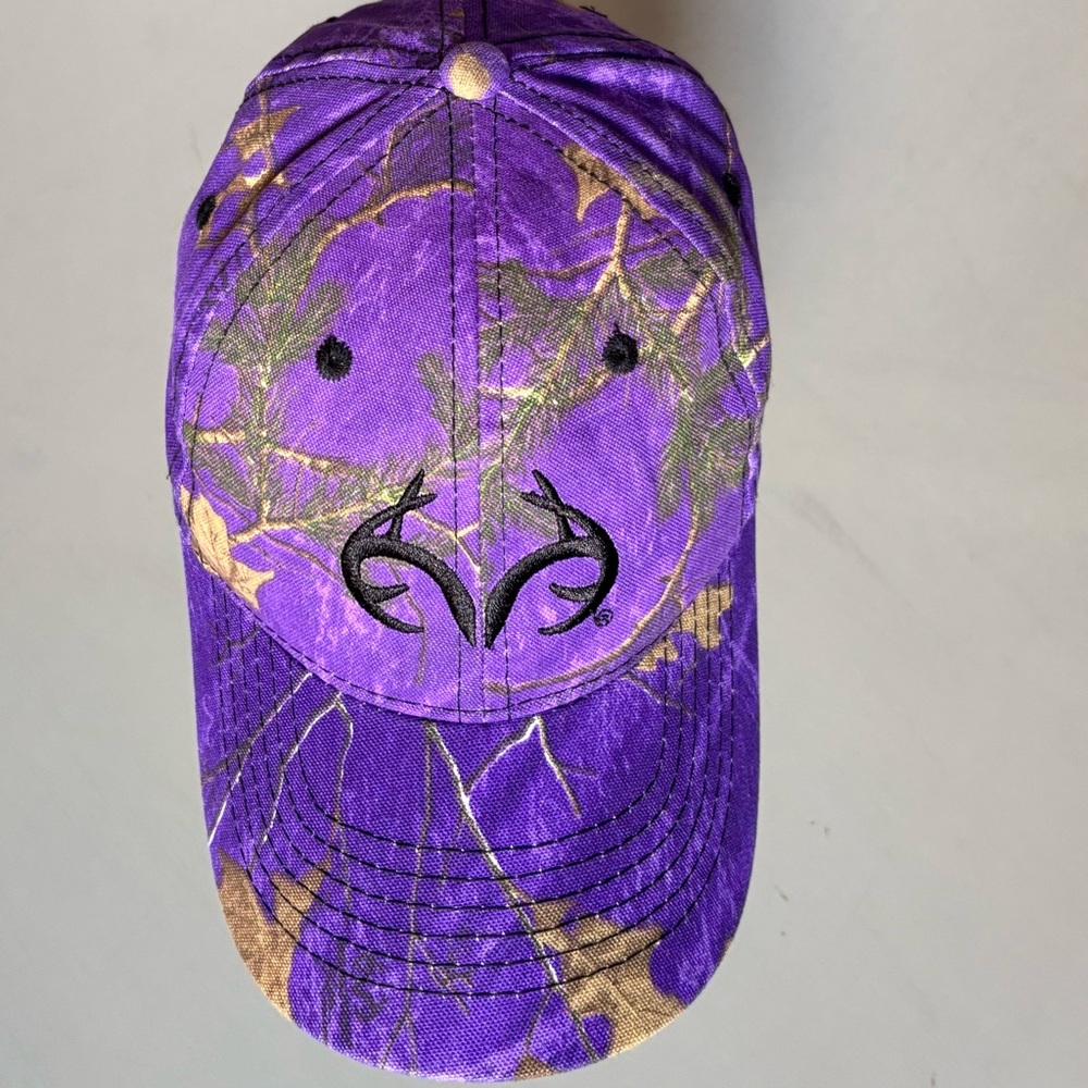 REALTREE Outdoor Hunters Fashionable Camo Ball Cap Adjustable Unisex Hat
